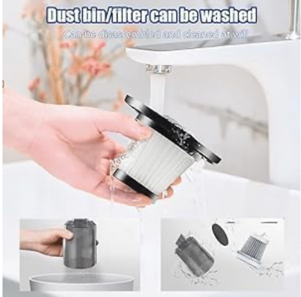 Car Vacuum Cleaner 3 in 1 with 3 Attachments & Blower