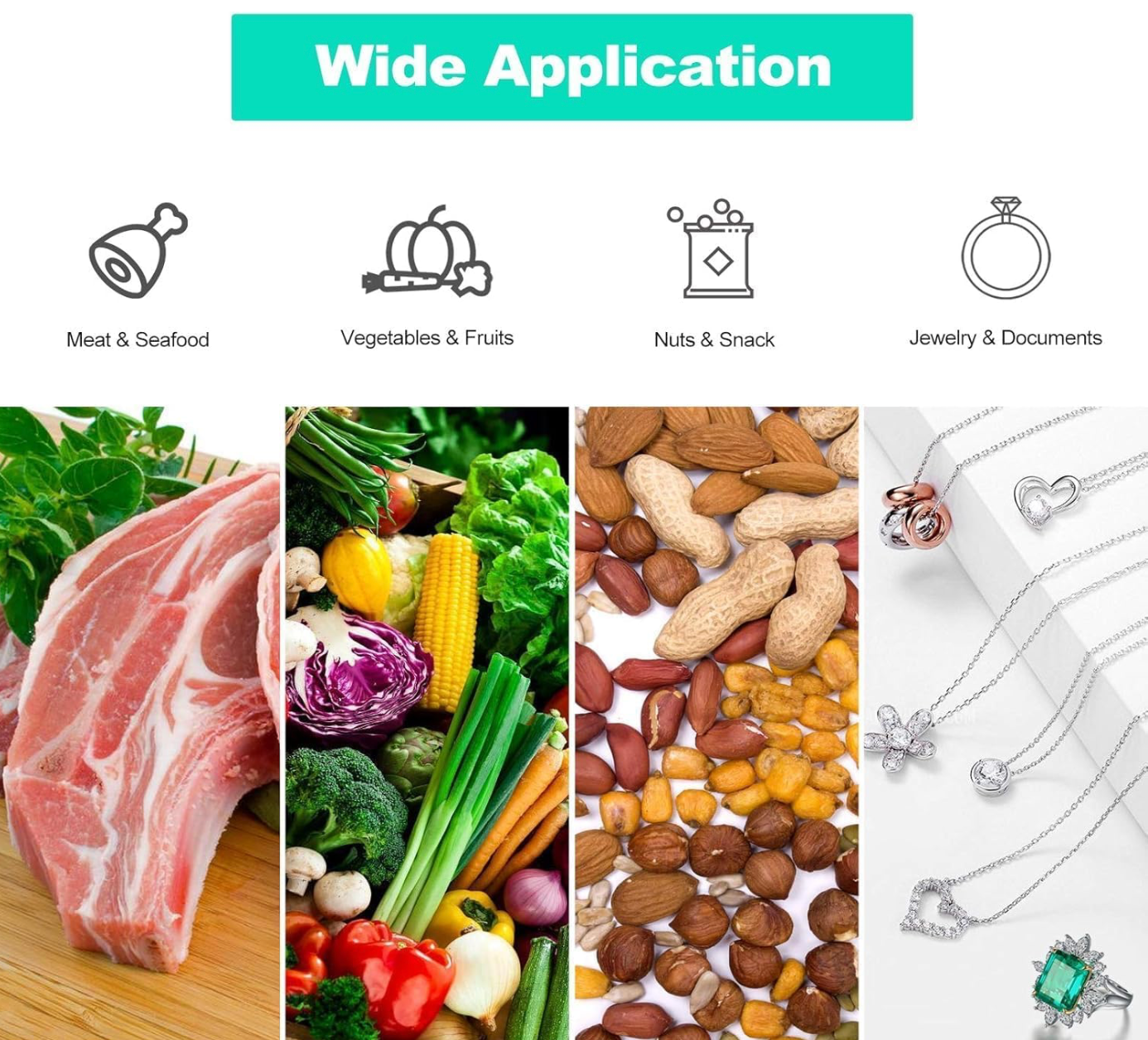 Portable Mini Plastic Bag Sealer For Food
