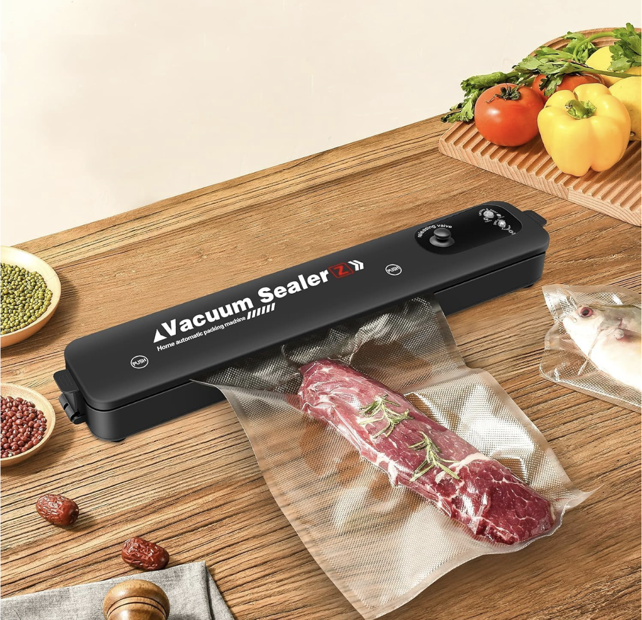 Portable Mini Plastic Bag Sealer For Food