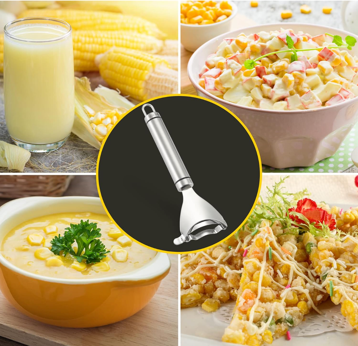 Stainless Steel Corn Peeler