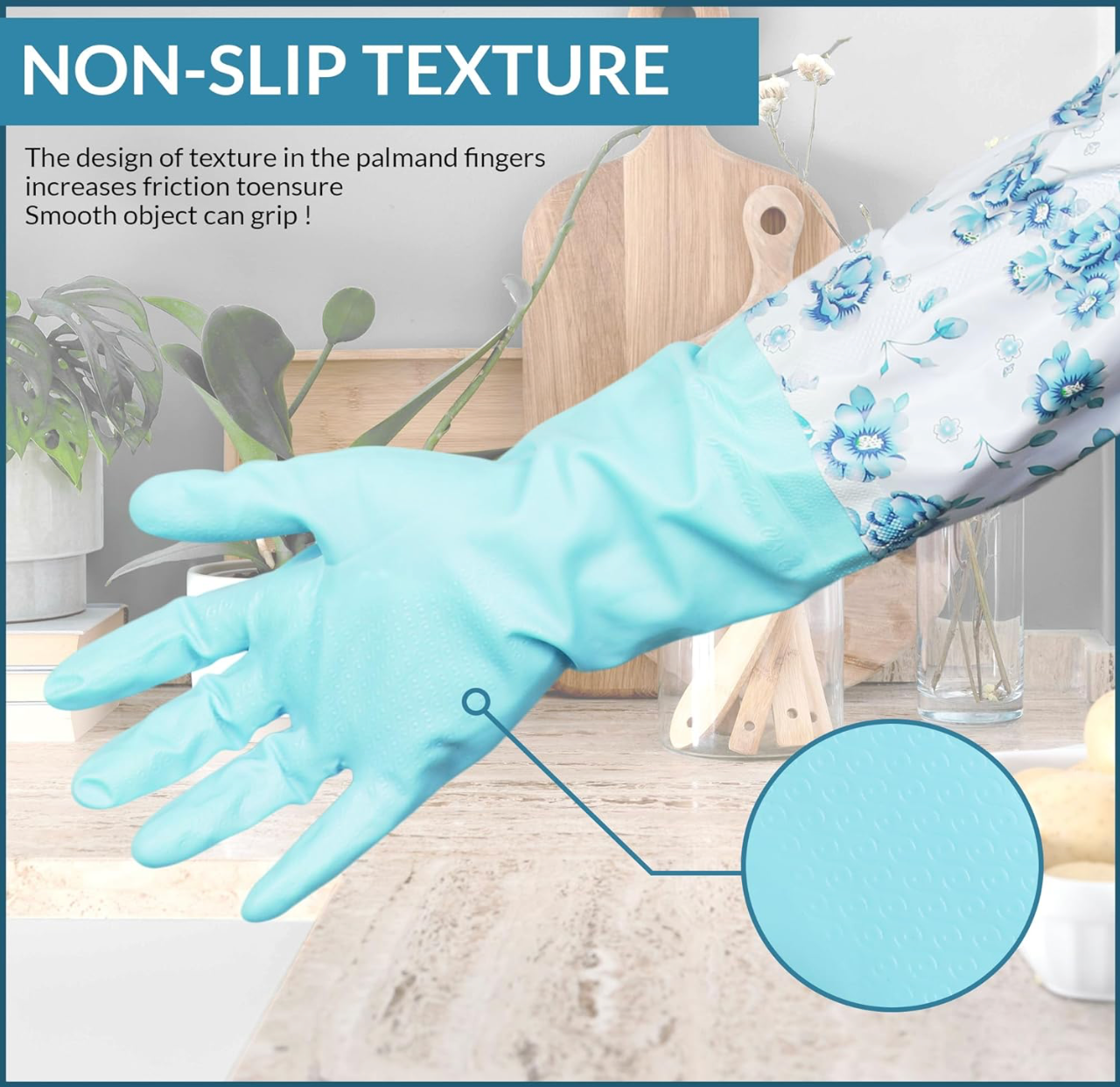 Multipurpose Cleaning Gloves with Lining