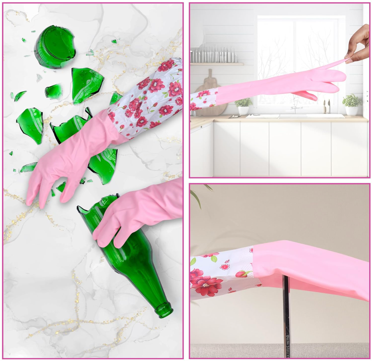 Multipurpose Cleaning Gloves with Lining
