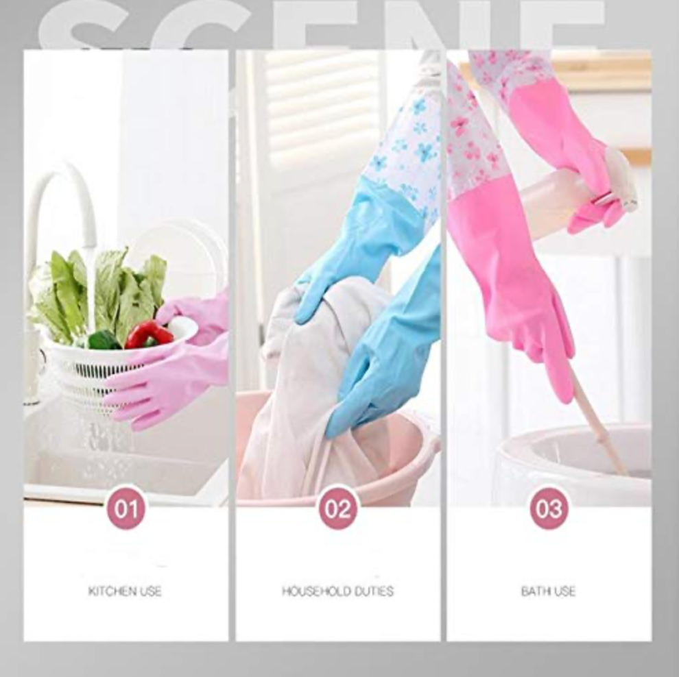 Multipurpose Cleaning Gloves with Lining