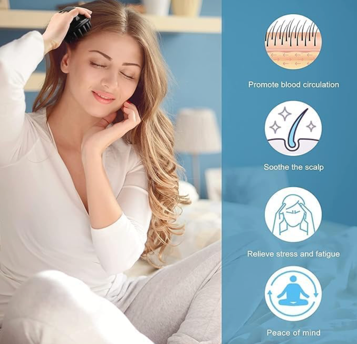 KLOY Inspired Hair Scalp Massager Brush for Hair Growth