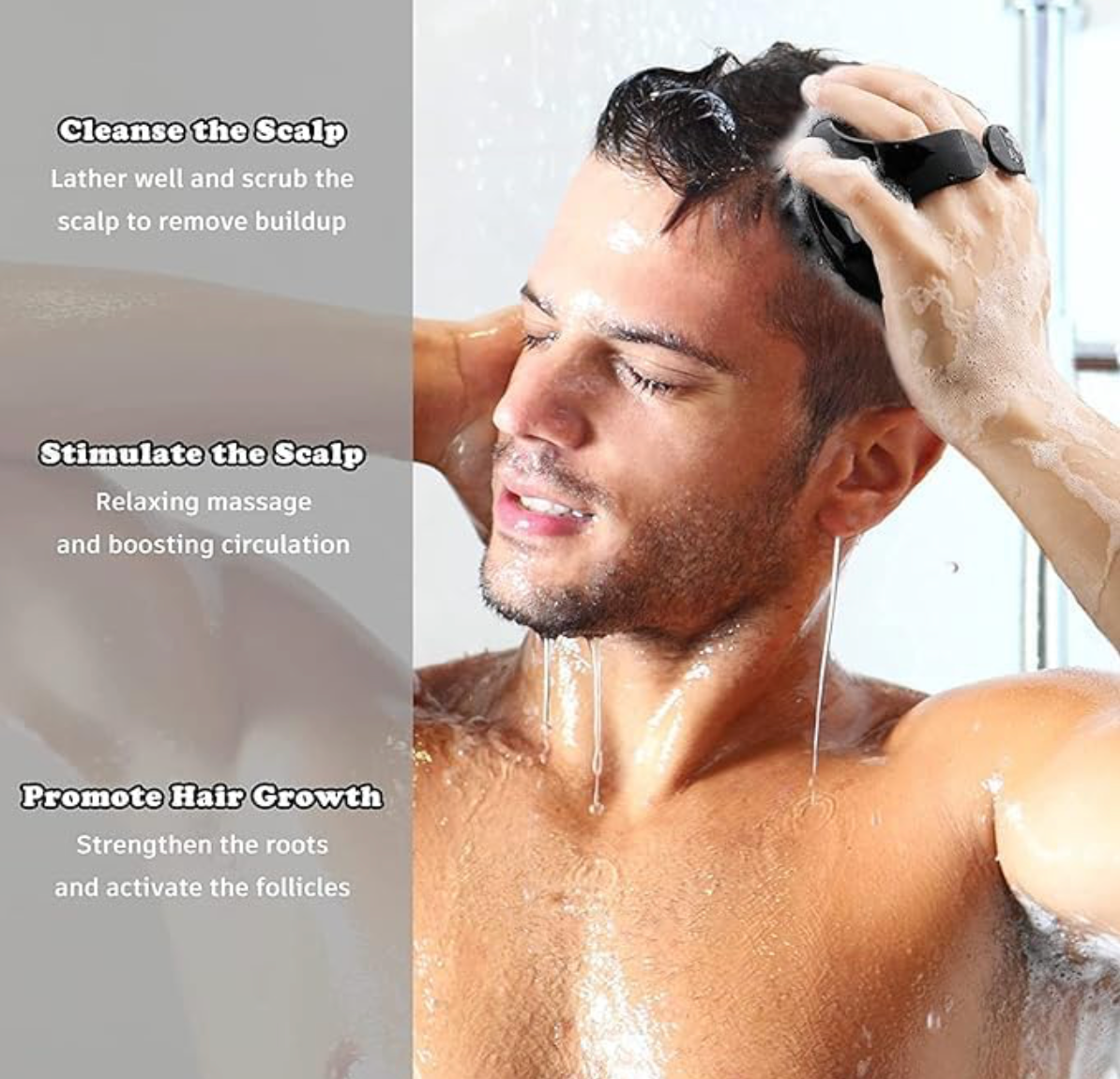 KLOY Inspired Hair Scalp Massager Brush for Hair Growth