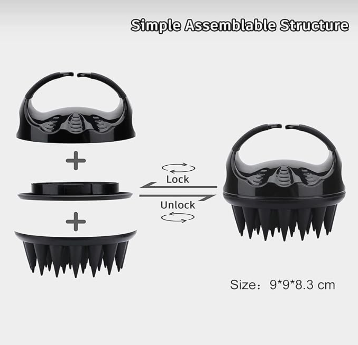 KLOY Inspired Hair Scalp Massager Brush for Hair Growth