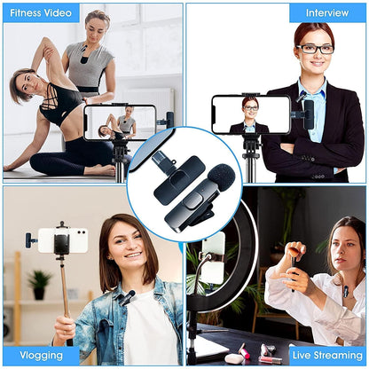 Wireless Microphone for Type-C Android & iPhone