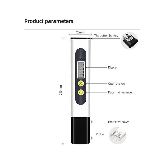 Water Quality Tester TDS Meter
