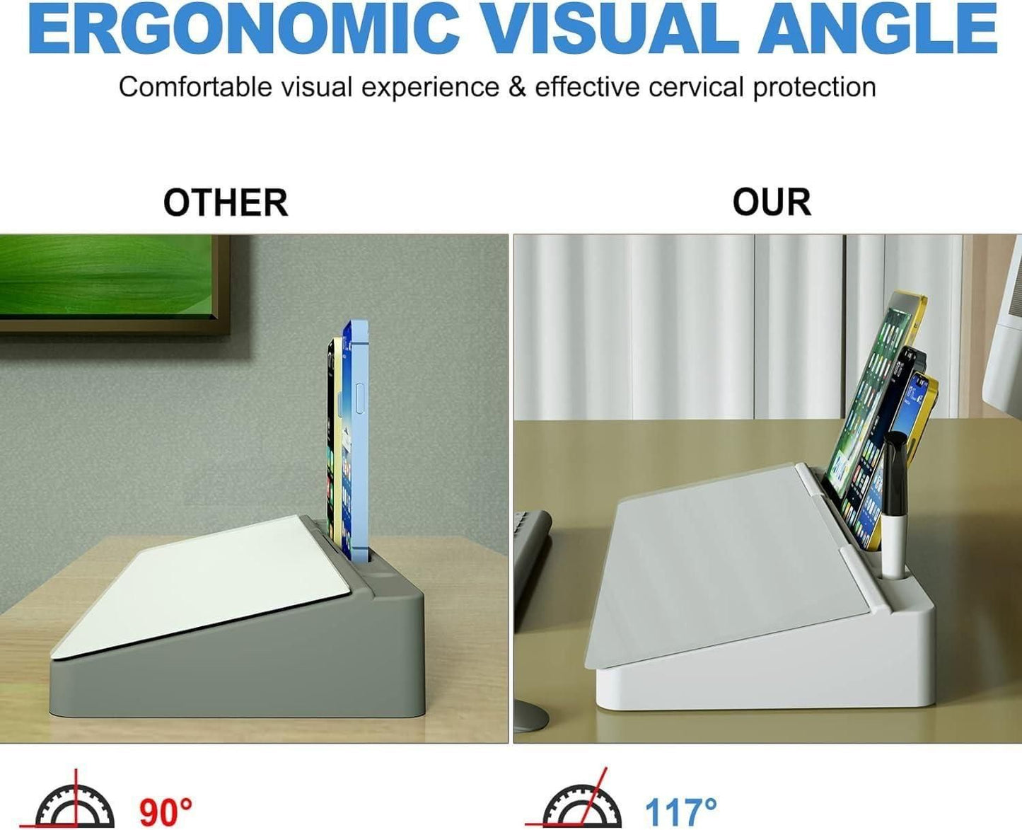 Small Glass Desktop Whiteboard
