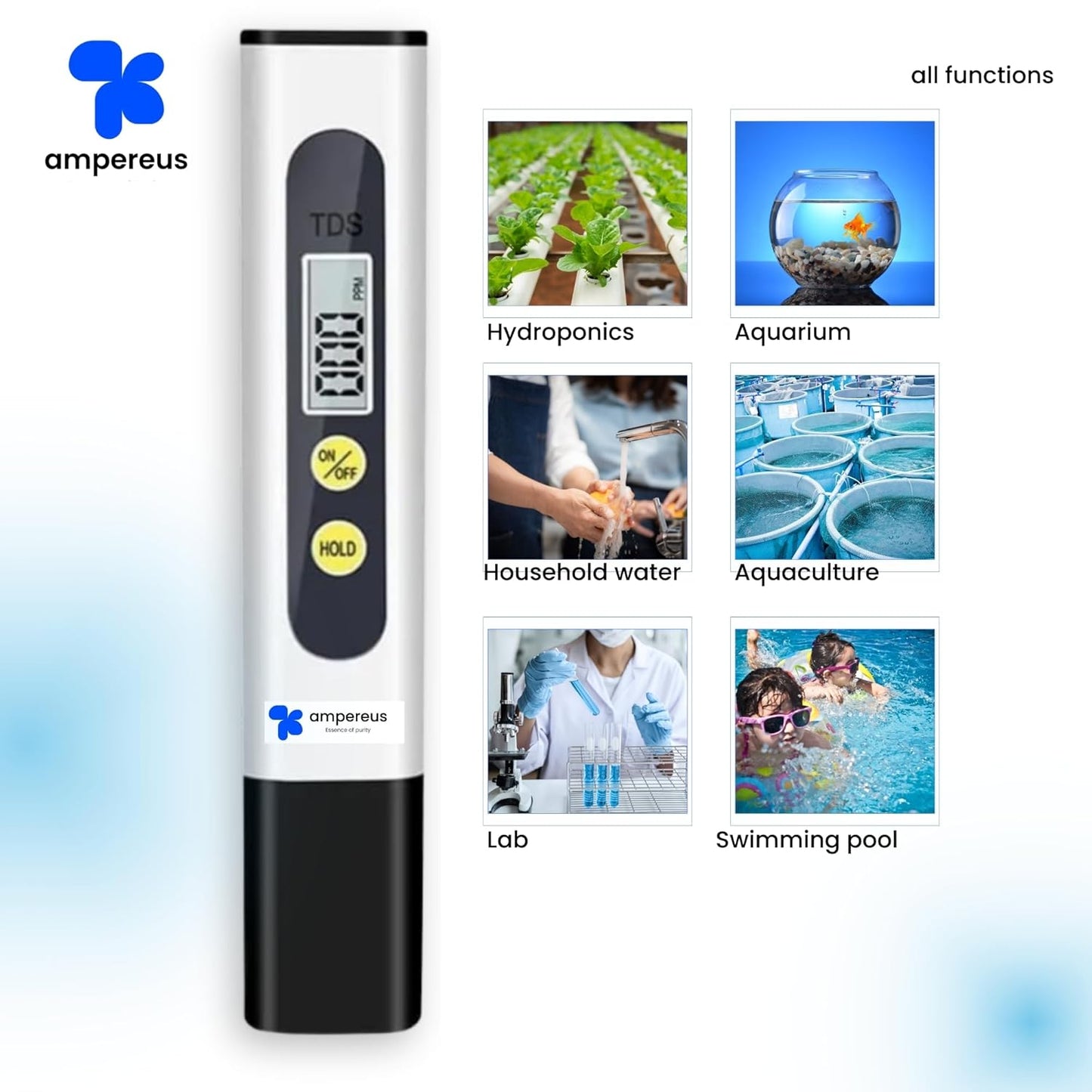 Water Quality Tester TDS Meter