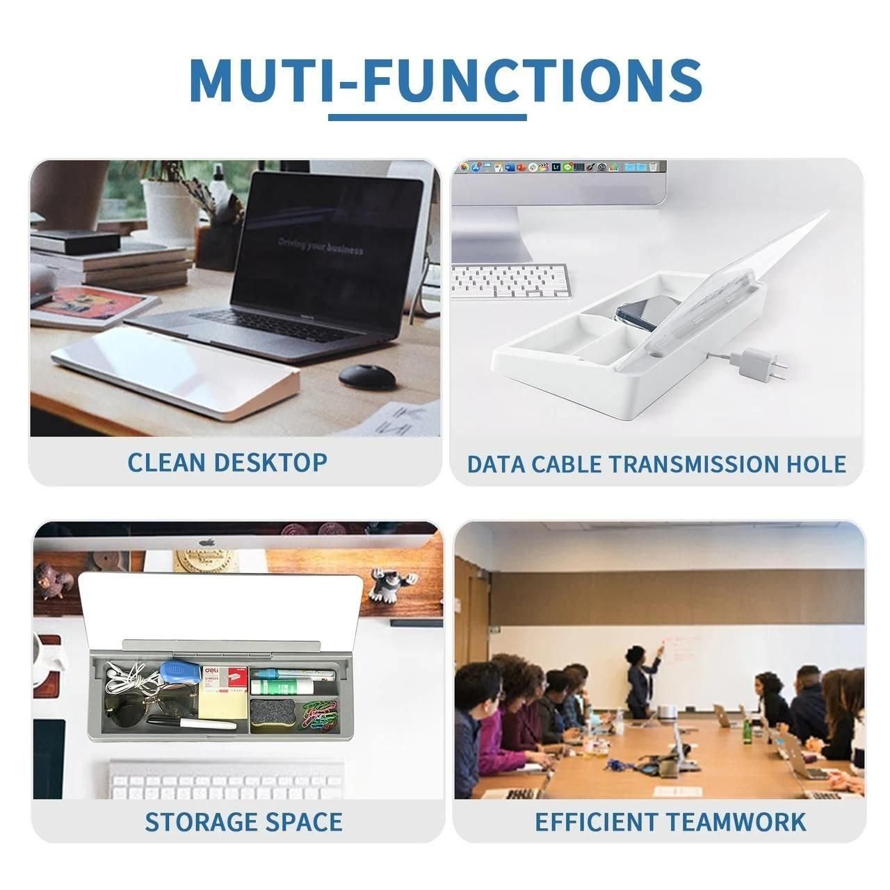 Small Glass Desktop Whiteboard