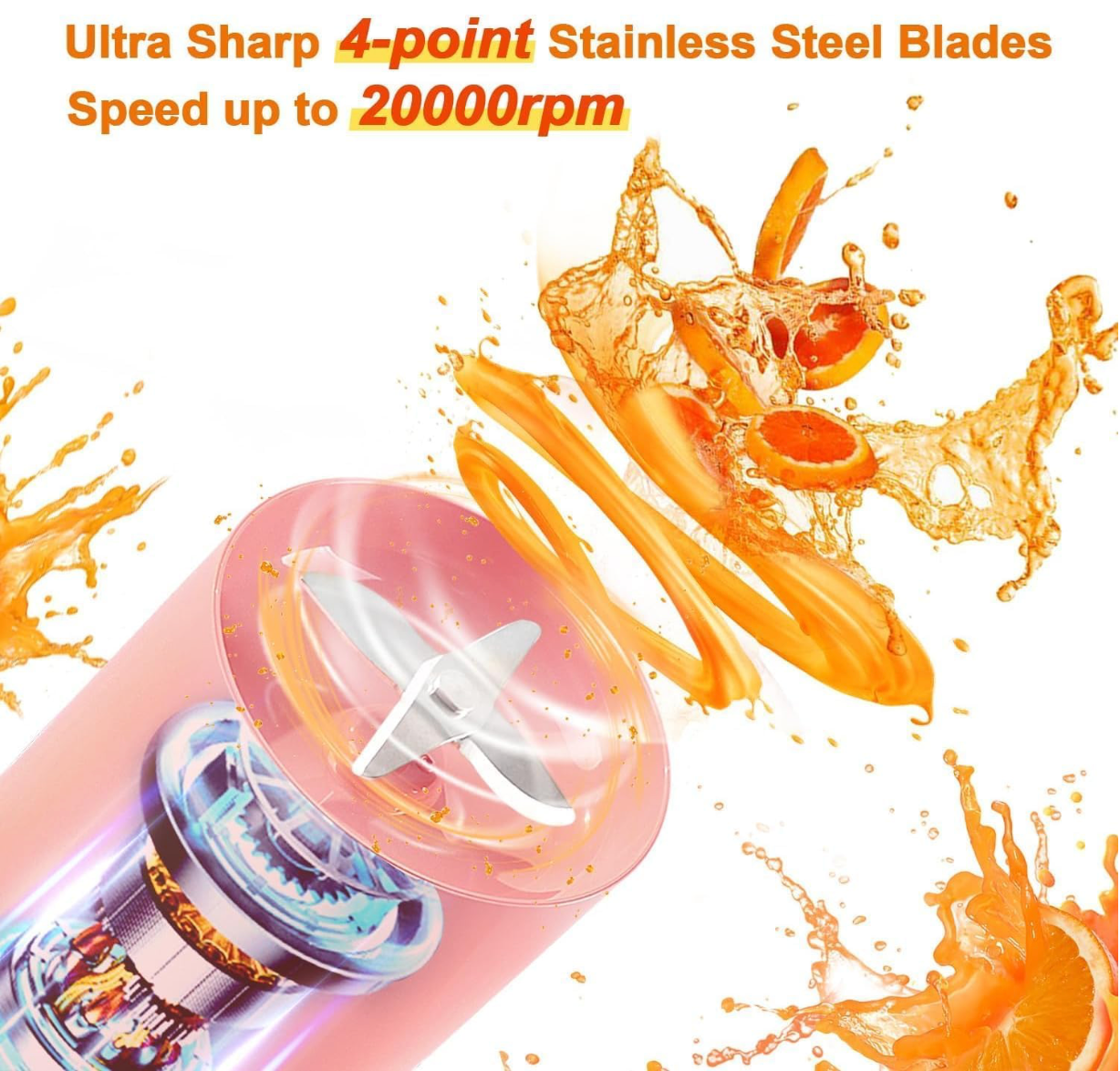 Traverl Portable Juicer Blenders For Smoothies And Juices