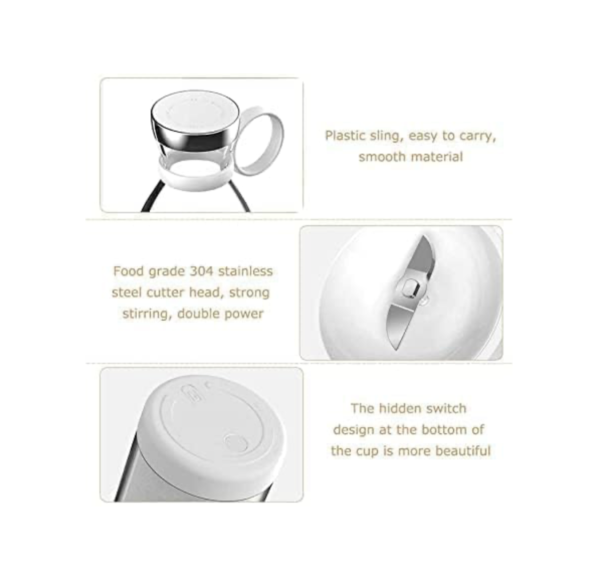 Traverl Portable Juicer Blenders For Smoothies And Juices