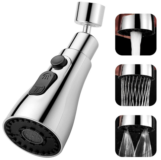 3 Modes Kitchen Sink Tap Extender Faucet