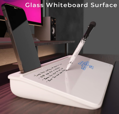 Small Glass Desktop Whiteboard