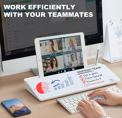 Small Glass Desktop Whiteboard