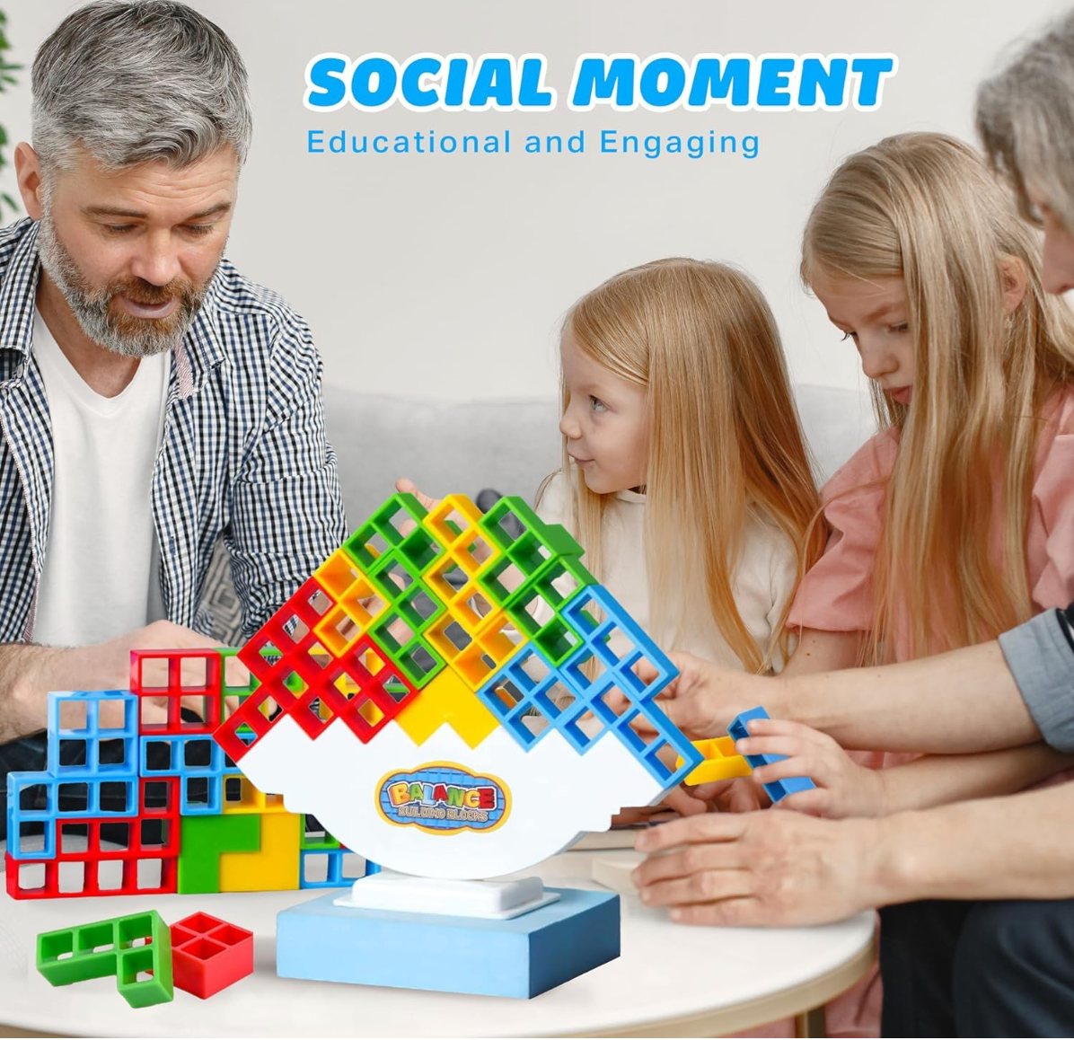 Tricky Tower Balance Blocks