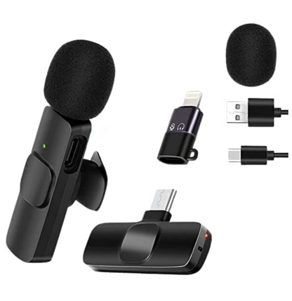 Wireless Microphone for Type-C Android & iPhone