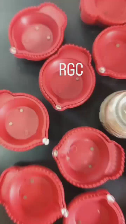 Water Sensor Electric LED Diyas (Pack of 6/12/18/24)